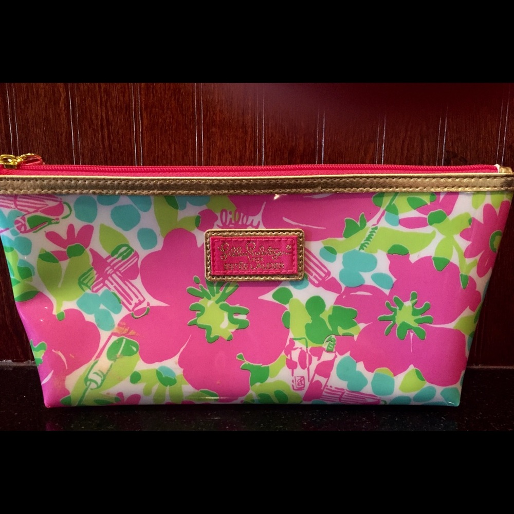 Lilly Pulitzer makeup bag